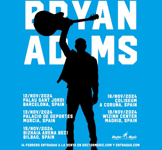 bryan adams españa conciertos 2024