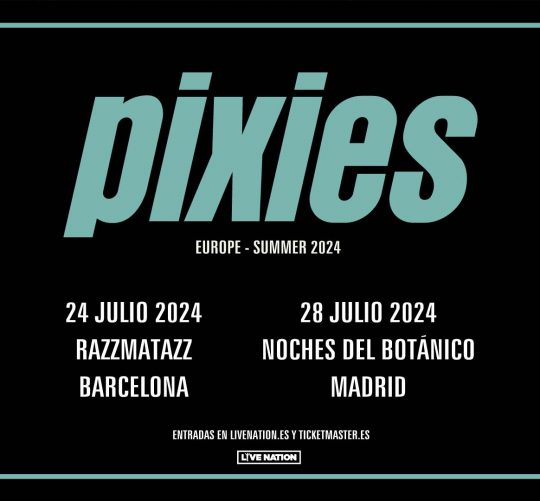 pixies barcelona madrid