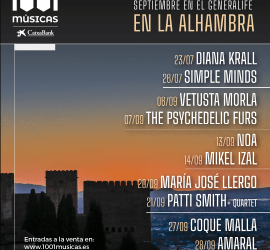 1001 músicas alhambra 2024