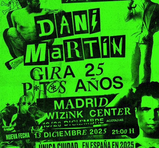 dani martín concierto wizink