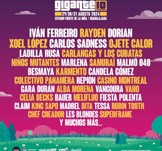 festival gigante 2024 cartel
