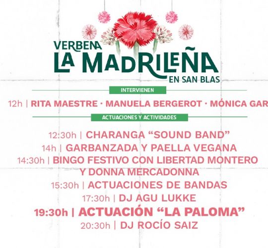 verbena la madrileña más madrid