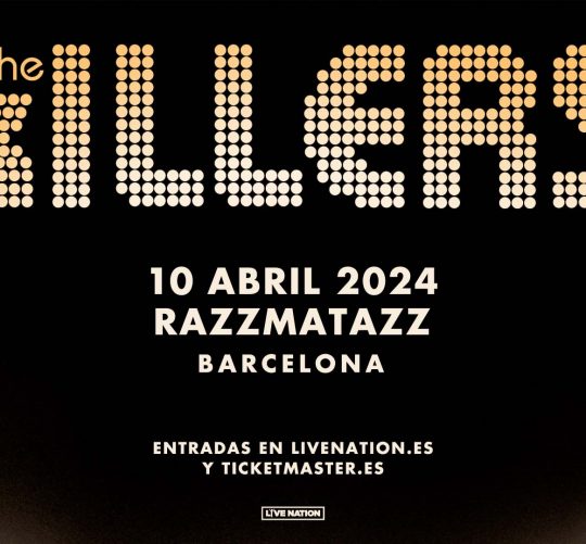 the killers barcelona entradas