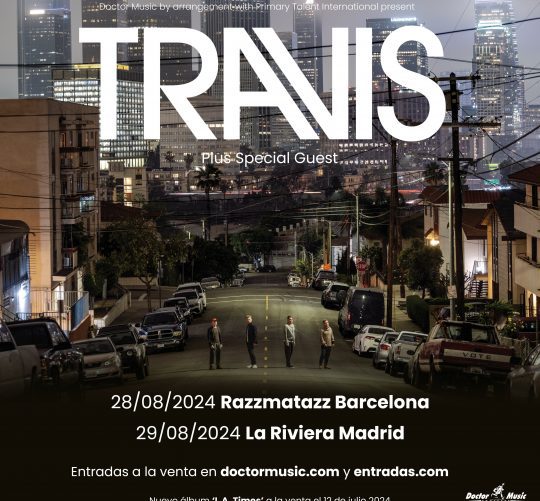 travis conciertos madrid barcelona