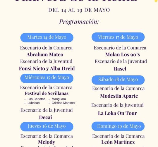 ferias san isidro talavera 2024