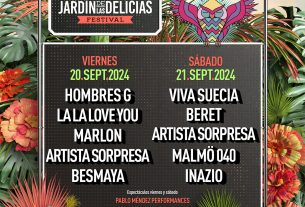 Hombres G y Viva Suecia estarán en el festival Jardín de las Delicias 2024 en Madrid