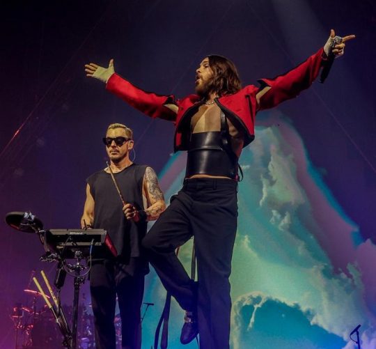 crónica del concierto de 30 seconds to mars en el wizink center de madrid en mayo de 2024