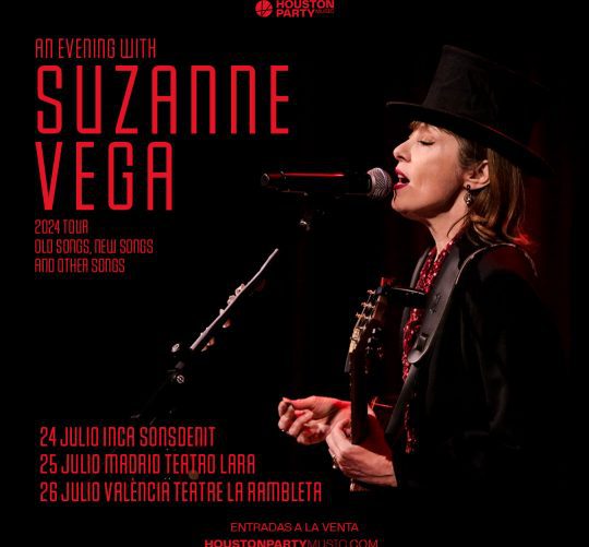 suzanne vega dará tres conciertos en España en julio de 2024