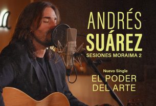 andrés suárez publica una versión de 'El poder del arte' de Robe