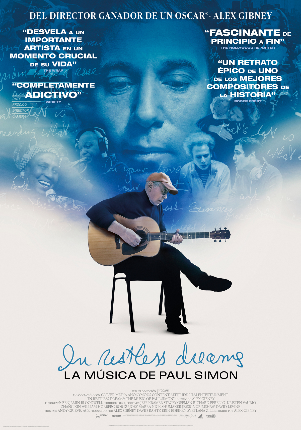 Estreno en cines españoles el 27 de junio de la película documental sobre Paul Simon 'In restless dreams'