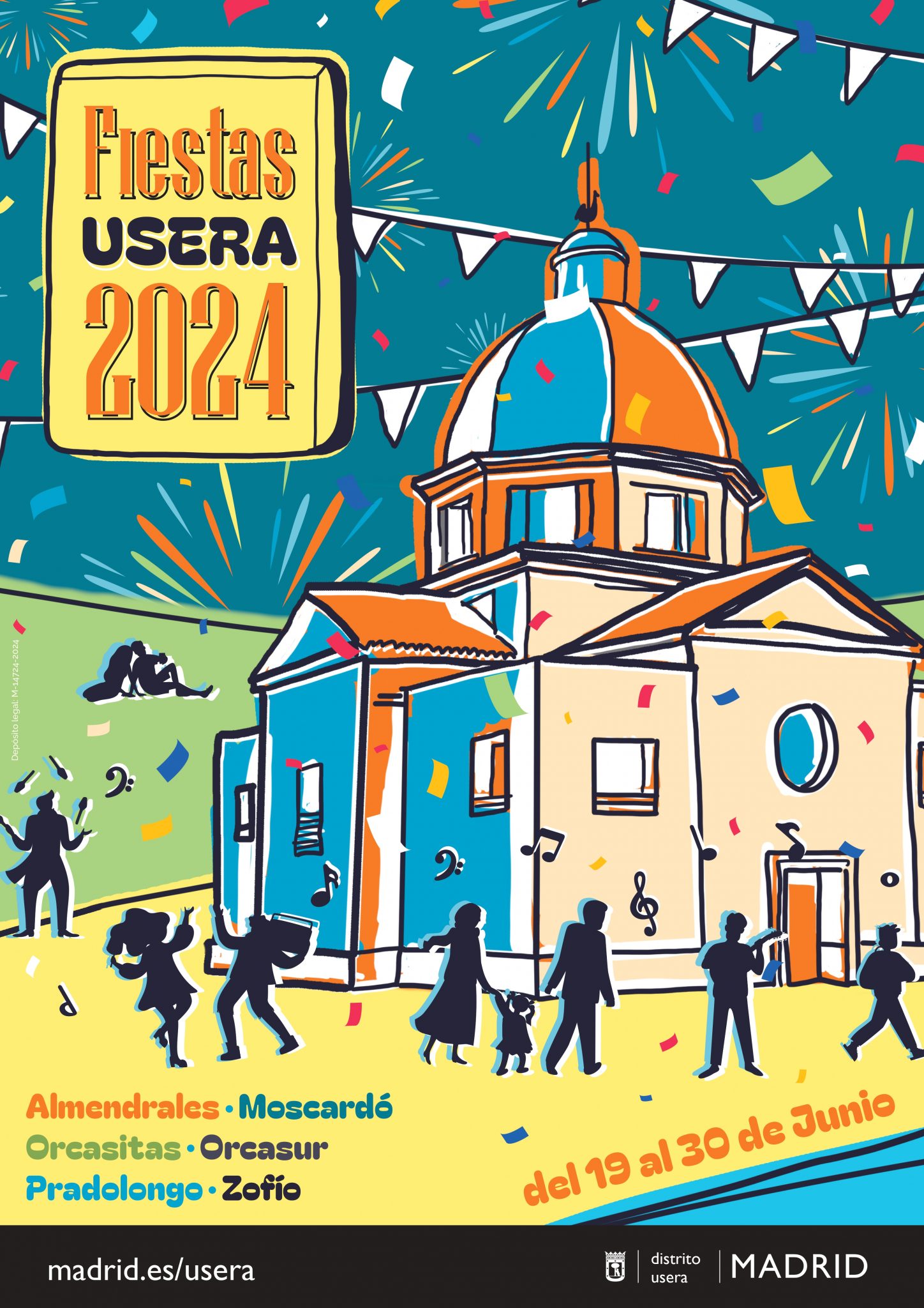 Dorian, La Guardia y Raya Real son los conciertos principales de las Fiestas de Usera 2024, que se celebran este mes de junio