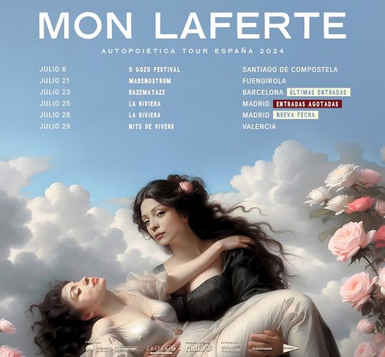 Después de agotar entradas para la primera fecha, Mon Laferte hará doblete en Madrid en julio
