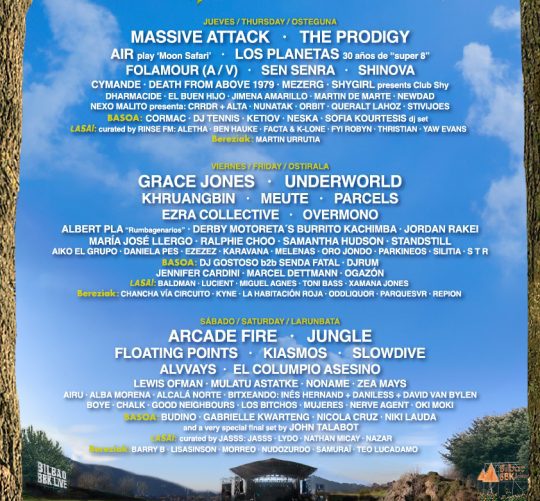 Bilbao BBK Live 2024 anuncia sus horarios y su cartel completo para su multitud de escenarios