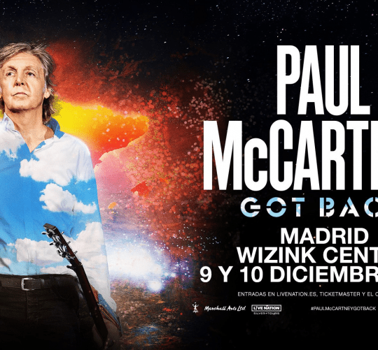 Toda la información de las entradas para los conciertos de Paul McCartney en el WiZink Center en diciembre de 2024