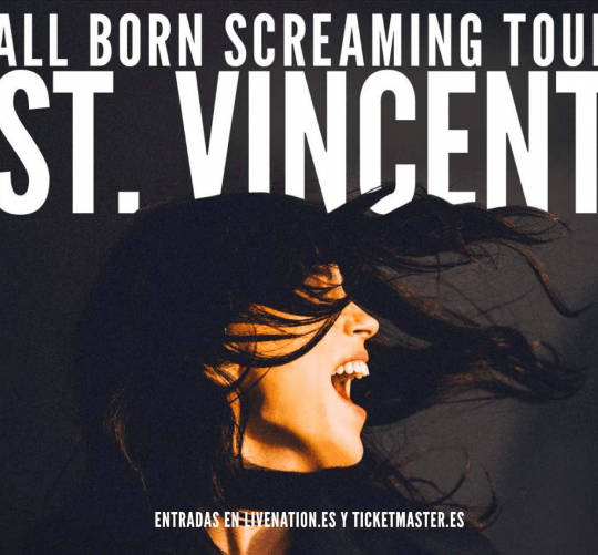 St Vincent anuncia conciertos en Barcelona y Madrid para octubre de este año. Las citas serán, concretamente, el 18 de octubre en Razzmatazz y el día 20 en La Riviera madrileña.