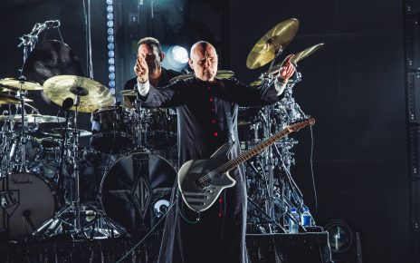 Billy Corgan durante el concierto de Smashing Pumpkins en Mad Cool 2024