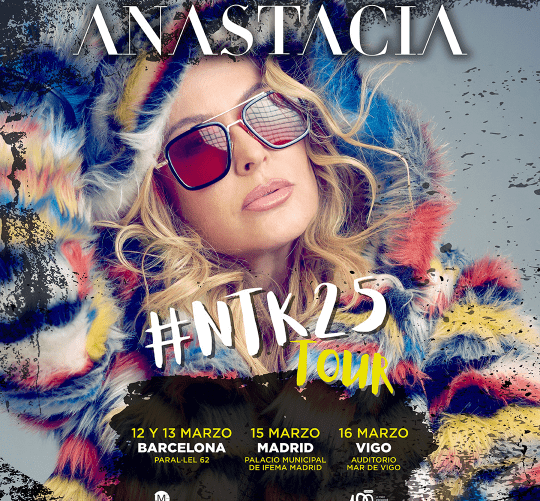 Anastacia anuncia conciertos en España en marzo de 2025