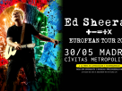 Ed Sheeran anuncia concierto en Madrid para el 30 de mayo de 2025 en el estadio Metropolitano