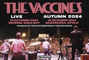 The Vaccines anuncian su regreso a salas de Madrid y Barcelona el próximo otoño. Las citas, concretamente, serán el 15 de octubre en la Sala But de Madrid y el día 16 en la Sala Apolo de Barcelona