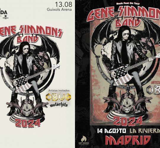 Se acerca ya la nueva visita a España de la Gene Simmons Band, que ofrecerá este agosto dos conciertos en Girona y Madrid