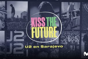 Este jueves 22 de agosto se estrena en Movistar Plus+ el documental 'Kiss the Future, U2 en Sarajevo'. A partir de esta fecha se queda, como es habitual, disponible para ver bajo demanda.