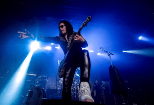 Gene Simmons, de KISS, en su concierto en La Riviera de Madrid en agosto de 2024