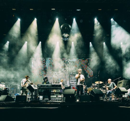 LCD Soundsystem durante su concierto en Kalorama Madrid 2024