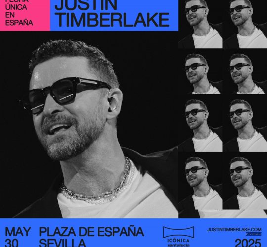 Justin Timberlake anuncia concierto en nuestro país dentro de la programación del Icónica Santa Lucía Sevilla Fest 2025