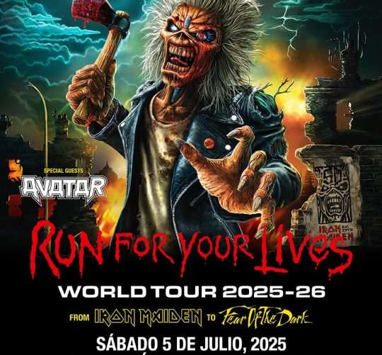 Iron Maiden anuncia un único concierto en nuestro país el próximo 5 de julio de 2025 en el estadio Cívitas Metropolitano de Madrid