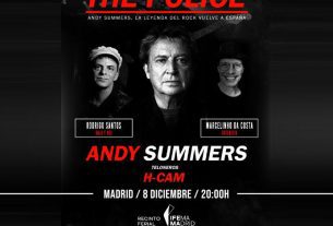 Andy Summers, legendario guitarrista de The Police, regresa a España para dar tres conciertos dentro de su gira 'Grandes Éxitos The Police'.