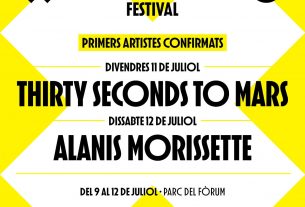 Cruilla Barcelona 2025 arranca como Alanis Morissette y Thirty Seconds to Mars.