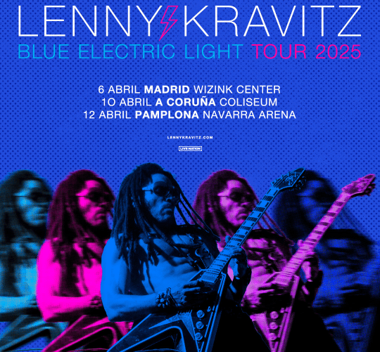 Lenny Kravitz anuncia su regreso a España en 2025 para tres conciertos en Madrid, A Coruña y Navarra, y aquí van los precios de las entradas