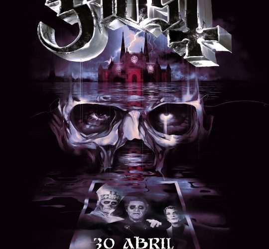 Ghost anuncia concierto en el Palacio Vistalegre de Madrid para el próximo 30 de abril de 2025