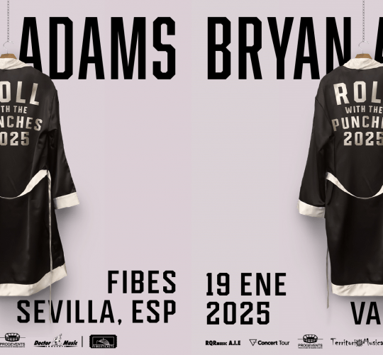 Bryan Adams anuncia conciertos en Sevilla y Valencia en enero de 2025. El canadiense volverá así a España tras su primera visita de noviembre