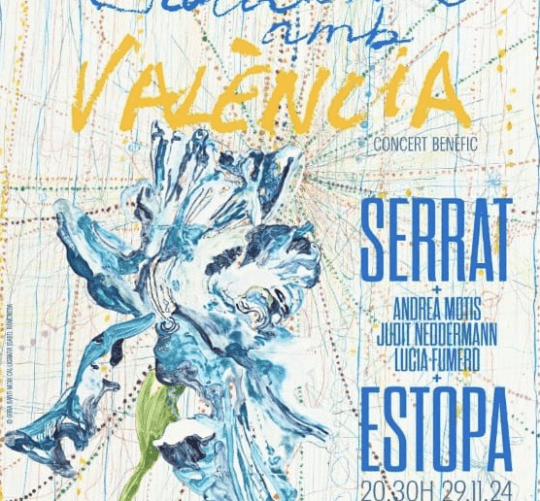 Serrat y Estopa, en un concierto solidario en Barcelona por los afectados de la DANA