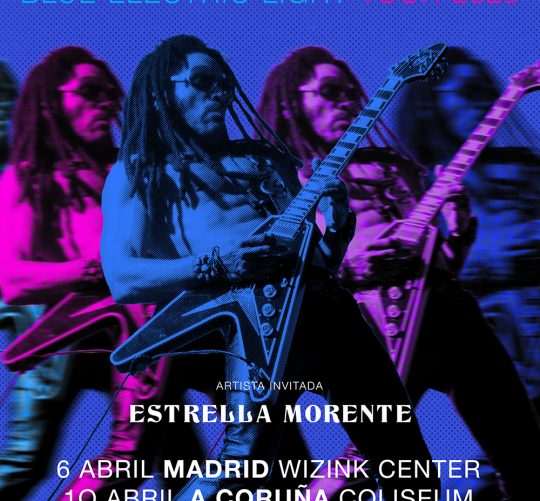 La cantaora Estrella Morente abrirá como telonera los shows de Lenny Kravitz en nuestro país en abril de 2025 en A Coruña, Madrid y Pamplona