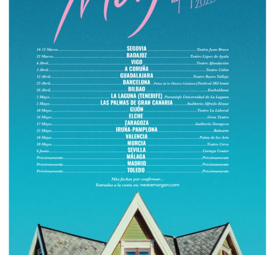 Morgan anuncia los primeros conciertos del 'Hotel Tour 2025', en el que estarán presentando su nuevo disco, con el título de 'Hotel Morgan'