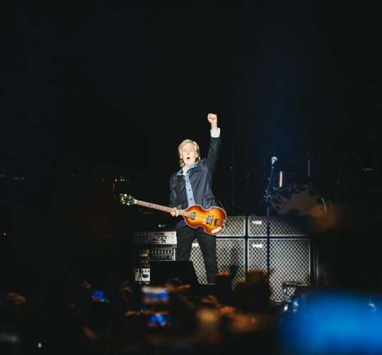 Paul McCartney en el WiZink Center de Madrid el 9 de diciembre de 2024