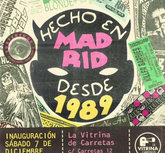 Subterfuge celebra sus 35 años con una exposición en Madrid desde el día 7 de diciembre hasta el 6 de enero en La vitrina de Carretas 12.