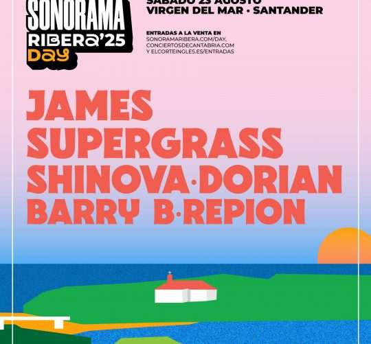 Sonorama Ribera Day 2025 lleva a Santander el mejor indie rock internacional, con Supergrass y James como principales reclamos