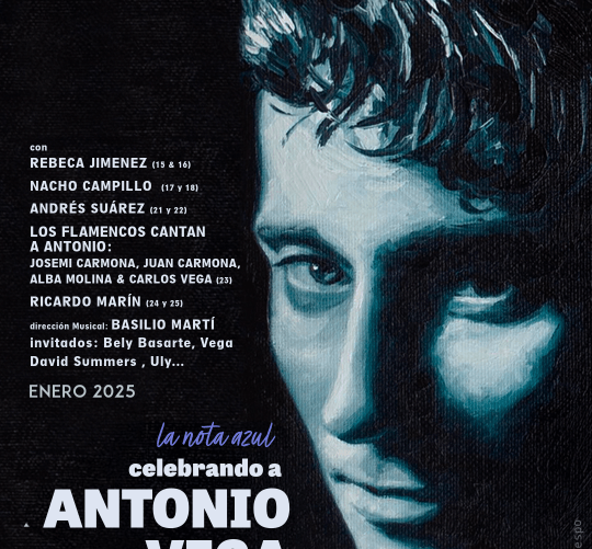 Recoletos Jazz Madrid, junto a Lucha de Gigantes, rinde tributo a la figura inmortal de Antonio Vega con el homenaje La Nota Azul