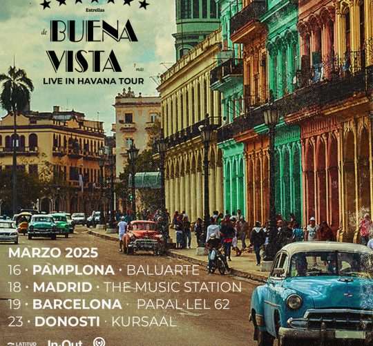 El son cubano de Estrellas de Buena Vista y Más aterriza en España. En total, serán cuatro conciertos en el mes de marzo de este recién estrenado nuevo año 2025