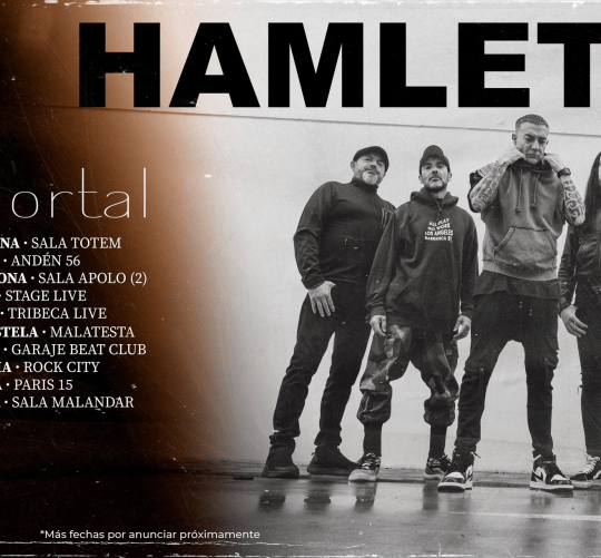Hamlet nos presenta su contundente nuevo trallazo, 'En mi piel'. Se trata del segundo adelanto de su próximo álbum