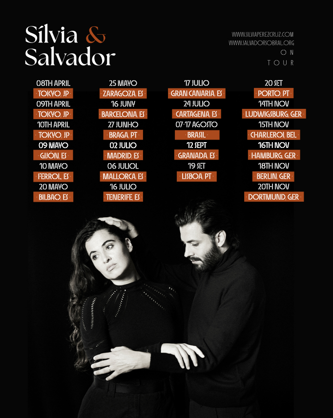 Sílvia Pérez Cruz y Salvador Sobral unen su talento en un proyecto inédito que los llevará a los escenarios de todo el mundo durante 2025