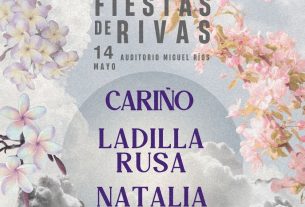 Primeros conciertos de las Fiestas de Rivas 2025, que se celebrarán del 14 al 18 del mes de mayo en el habitual Auditorio Miguel Ríos.