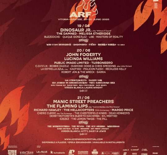 Cartel completo y por días del Azkena Rock Festival 2025