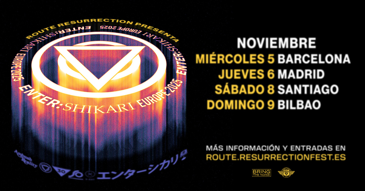 nter Shikari regresa a la carretera con un periplo europeo que incluye una gira española de cuatro conciertos en salas en el mes de noviembre