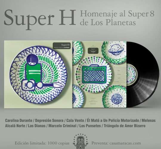 'Super H', el flamante disco homenaje al mítico 'Super 8' de Los Planetas.