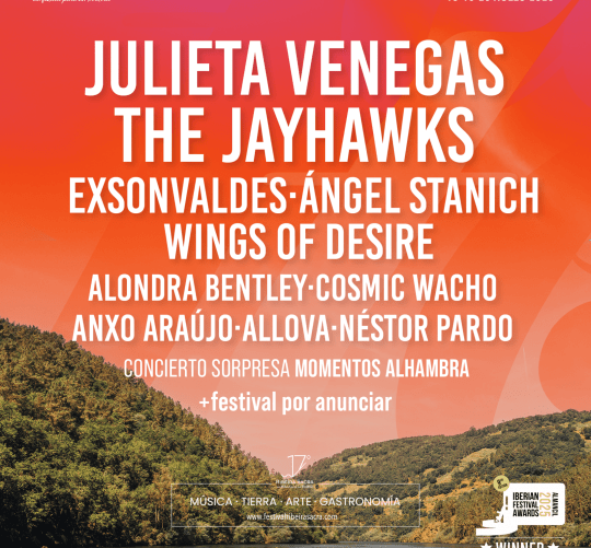 El festival 17º Ribeira Sacra, que celebrará su novena edición los días 18, 19 y 20 de julio de 2025, avanza la programación de su cartel musical