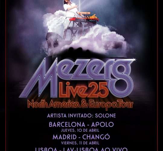 Mezerg anuncia conciertos en Barcelona, Madrid y también Lisboa